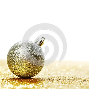 Glitter christmas ball