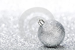 Glitter christmas ball