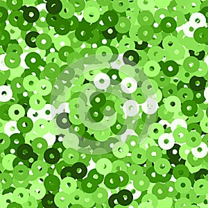 Glitter seamless texture. Admirable green particle