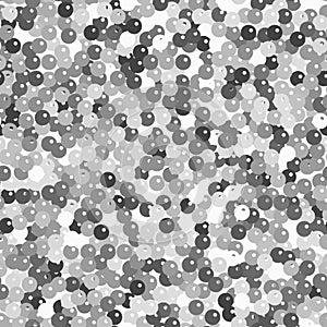 Glitter seamless texture. Admirable silver particles