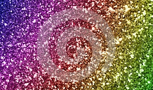 Glitter sparkles multicolor background