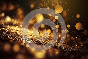 Glittering Gold and Brass Abstract Background photo
