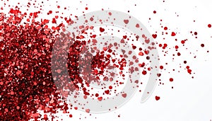 Glittering Magic In Crimson