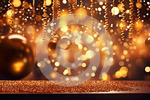 Glittering New Years Eve party background with