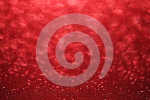 Glittering red christmas background