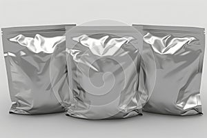 Glittering Trove Three Bags of Silver Foil