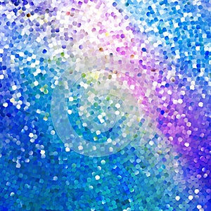 Glitters on a soft blurred background. EPS 10