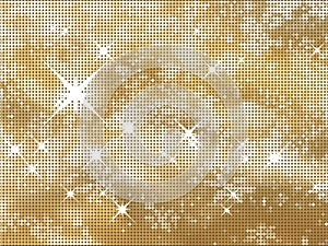 Glittery gold background photo