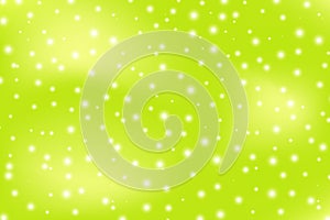 Glittery lights green. Abstract background. Vector Illustration