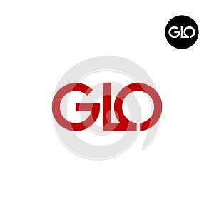 GLO Logo Letter Monogram Design photo
