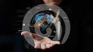 Global AI and data processing system with digital earth interface Latch