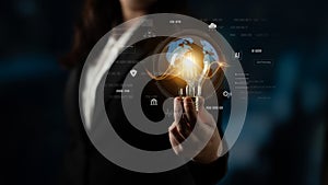 Global AI and data processing system with digital earth interface Latch