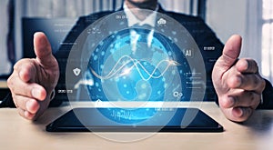 Global AI and data processing system with digital earth interface Vouch