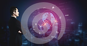 Global AI and data processing system with digital earth interface Vouch