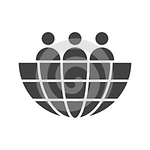 Global Audience Icon Image.