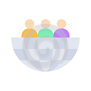 Global Audience Icon Image.