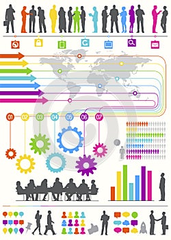 Global Business Communications Vector