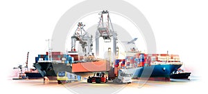 Global business logistics transport import export and International trade concept, Logistics distribution