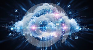 Global Cloud Computing and Data Network Infrastructure