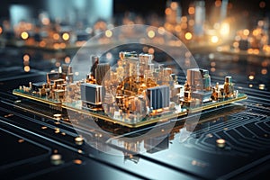 Global cloud computing data storage, transfer, and cybersecurity on world map background