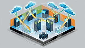Global Cloud Connection Visualization