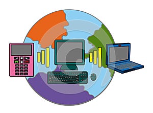 Global communication devices