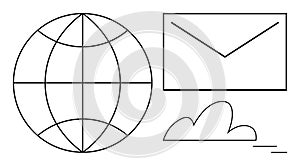 Global Communication Through Email and Cloud Storage Outline