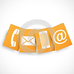 Global Communication, email, envelope and phone