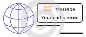 Global Communication and Secure Verification via Message Authentication