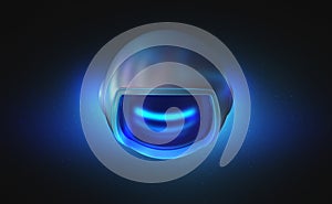 Global computer monitoring network. Artificial intelligence drone