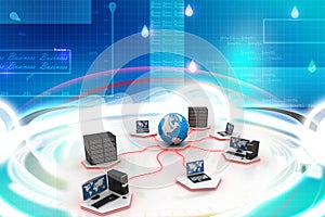 Global computer networking