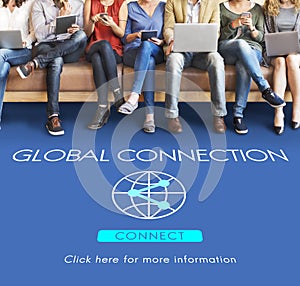 Global Connection Accessible Internet Technology Concept