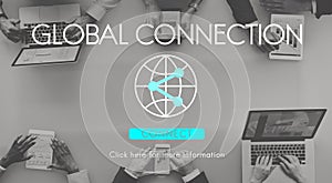 Global Connection Accessible Internet Technology Concept