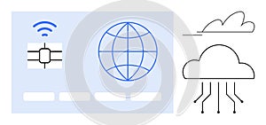 Global Connectivity and Data Sharing via Cloud Computing and Smart Technology