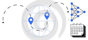 Global Connectivity Through Machine Learning and Data-Driven Planning