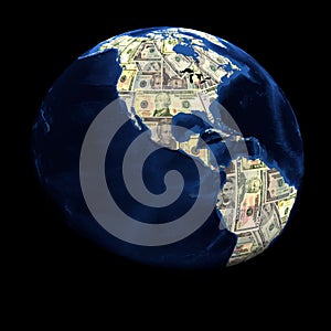 Global currency dollars
