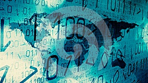 Global cyber attacks, digital technology threats