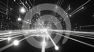 Global data network connecting digital information pathways