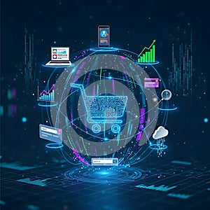 Global Digital E-commerce Network and Data