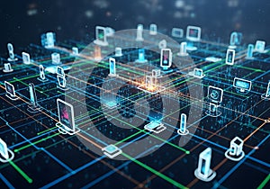 Global Digital Network Connectivity and Data Flow