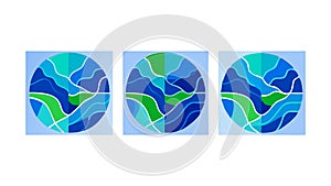 Global Diversity and Interconnected Worlds Vector, vector design Generative AI