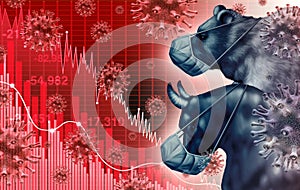 Global Economy Pandemic Fear