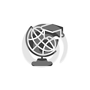 Global education vector icon