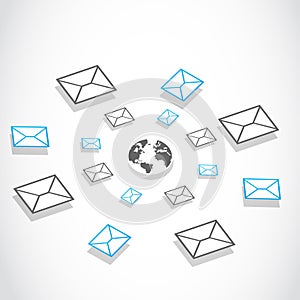 Global email messaging system