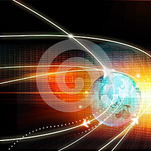 Global flight path network