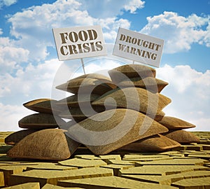 Global food crisis and drought warning