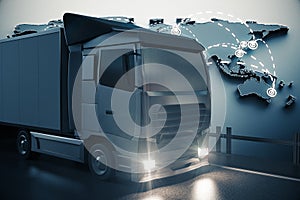 Global freight transportation concept