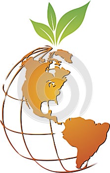 Global fruit logo