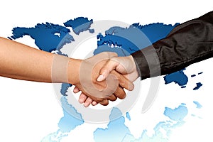 Global hand shake