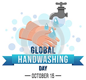 Global Handwashing Day Banner Design